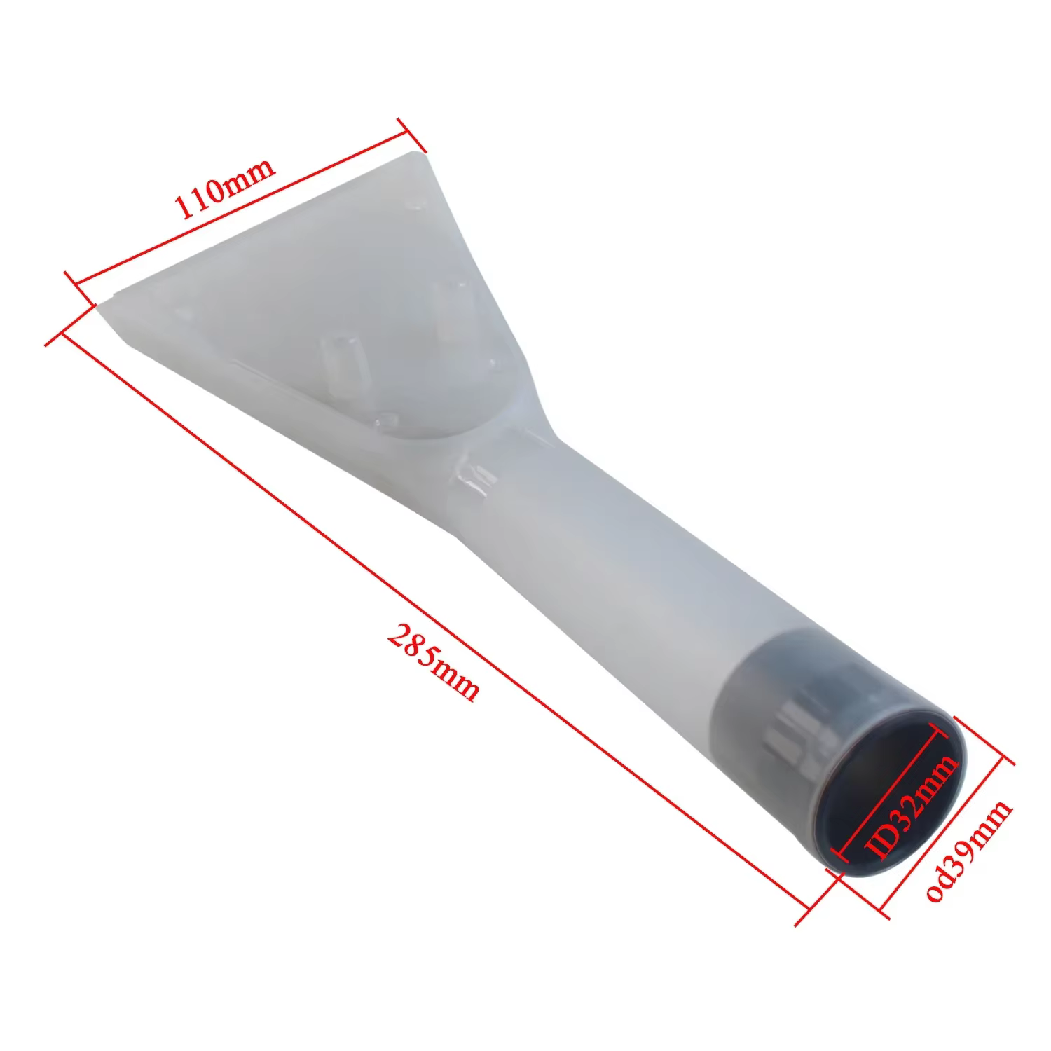 Pièces universelles de brosse pour tissus d'ameublement de tapis d'aspirateur sec et humide ID35/32mm pour le lavage efficace des sièges et la buse d'eau compatible