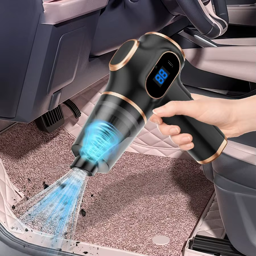 Aspirateur sans fil double usage pour maison et voiture