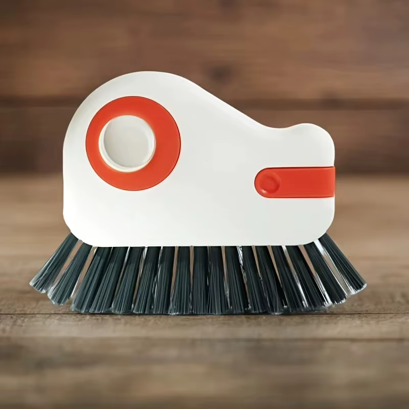 Brosse de nettoyage pour rails de fenêtre, ensemble de 2 pièces, nettoyeur d'angle pour verre, nettoyeur de joints de portes et fenêtres, nettoyeur en plastique pour salon, chambre, cuisine