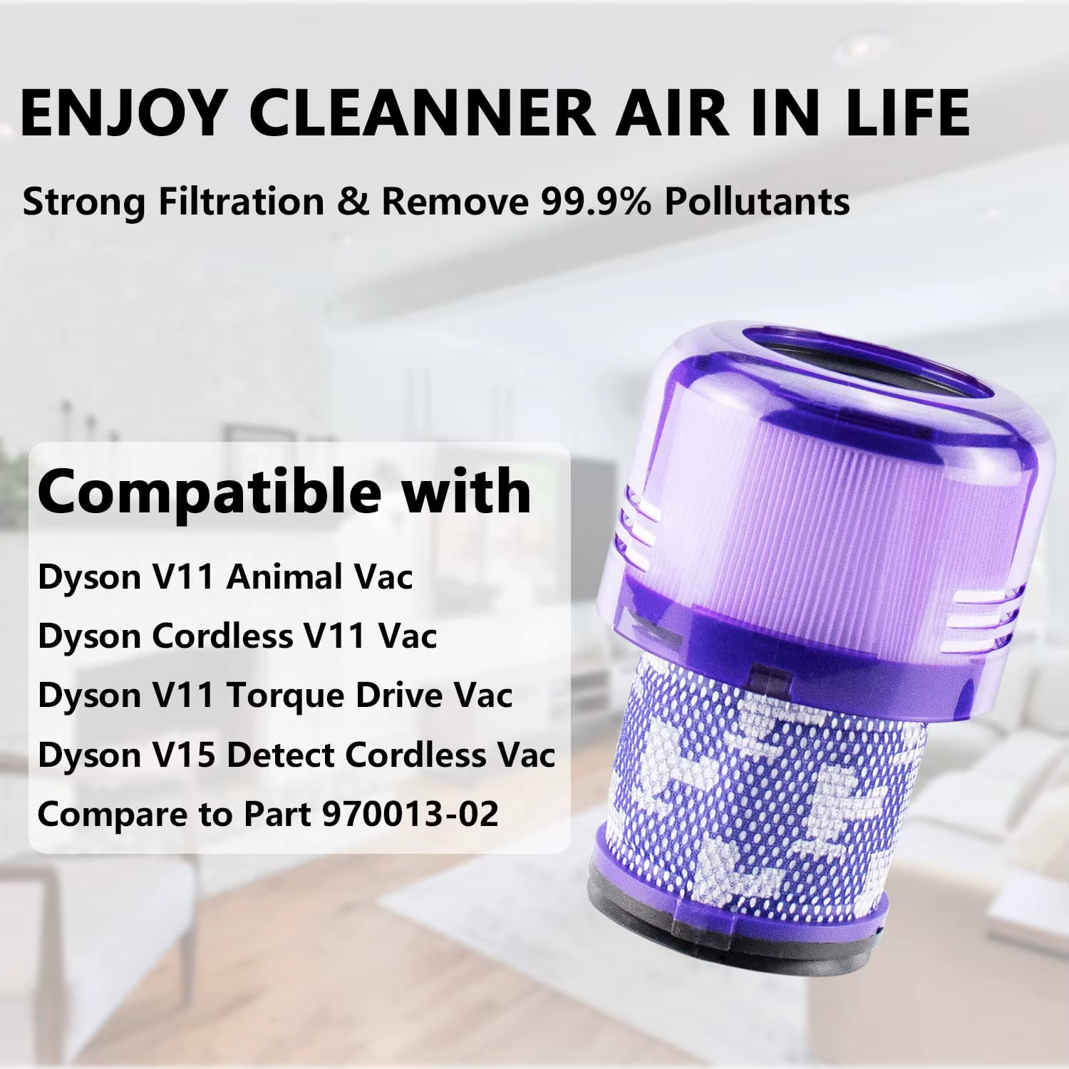 Filtre pour aspirateur sans fil Dyson V11 Animal /Torque/ Drive/ Full/ V15 Detect