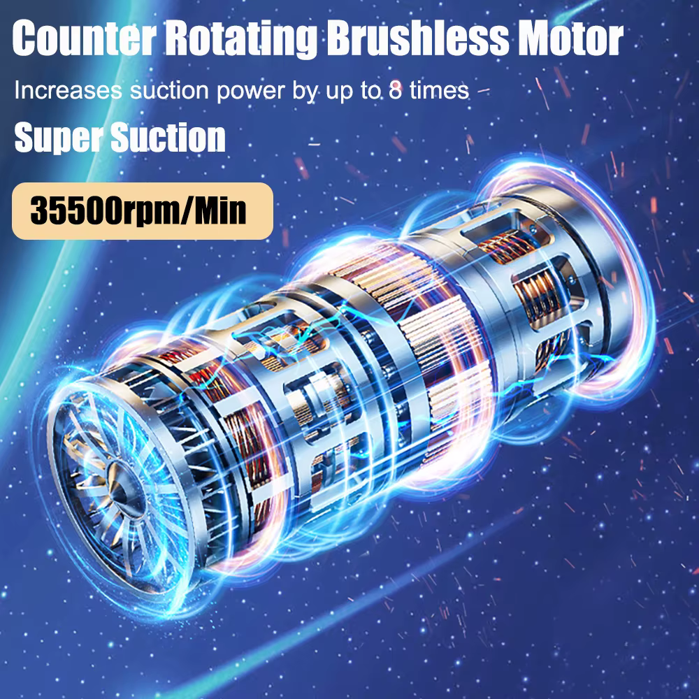 Aspirateur portable sans fil pour voiture et maison