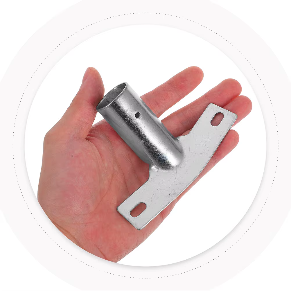 Lot de 2 supports métalliques pour manche de balai
