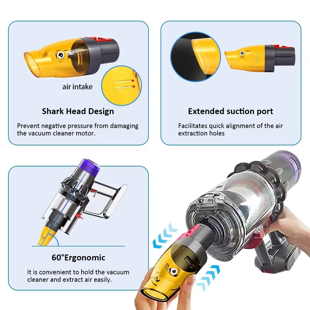 Tête d'aspiration pour aspirateur Dyson V7 V8 V10 V11 V15 SV10 SV12 SV14