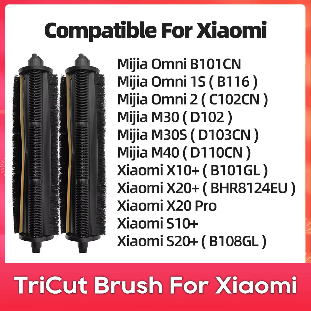 Compatible avec ( Xiaomi Mijia H40, M40, M30S, M30 / Robot Vacuum X10+, X20+, S10+, S20+, X20 Pro, C102CN, B116 ) Accessoire bro