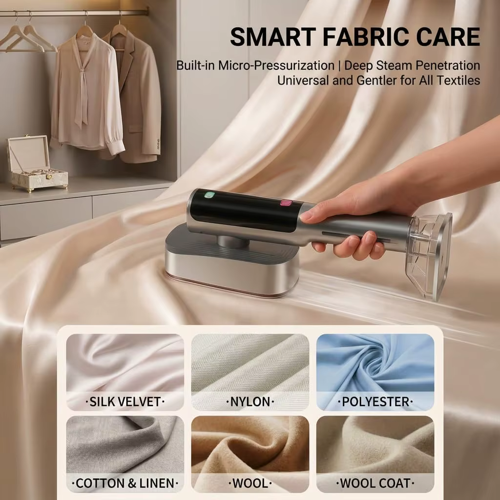 Défroisseur Vapeur Portable Multifonctionnel pour Vêtements – Idéal Voyage