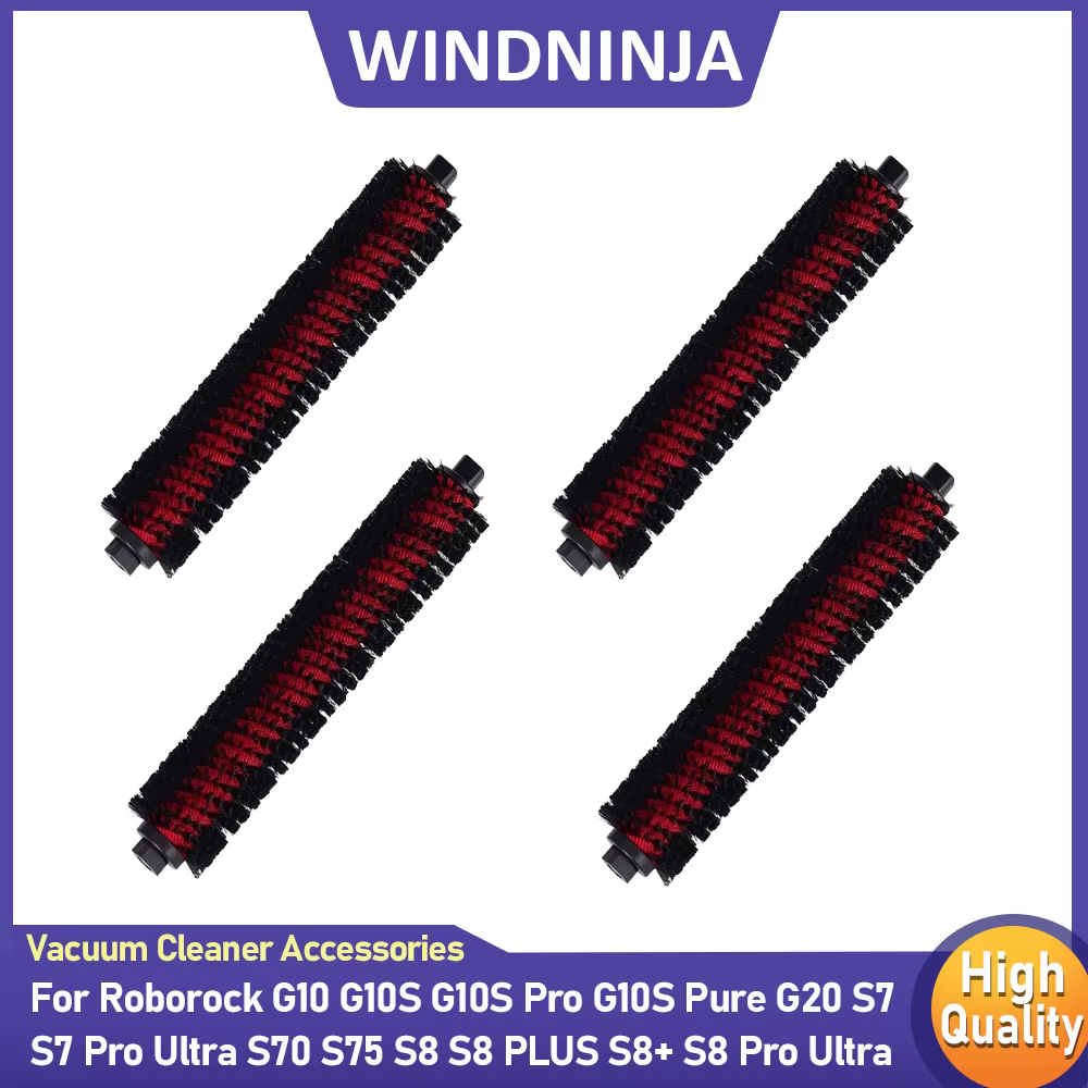 Brosse roulante autonettoyante pour Roborock G20/G10/G10S/G10S Pro/S7/S7 Pro Ultra ​ ​ ​ ​ ​ ​ /S8 PLUS S8 Pro