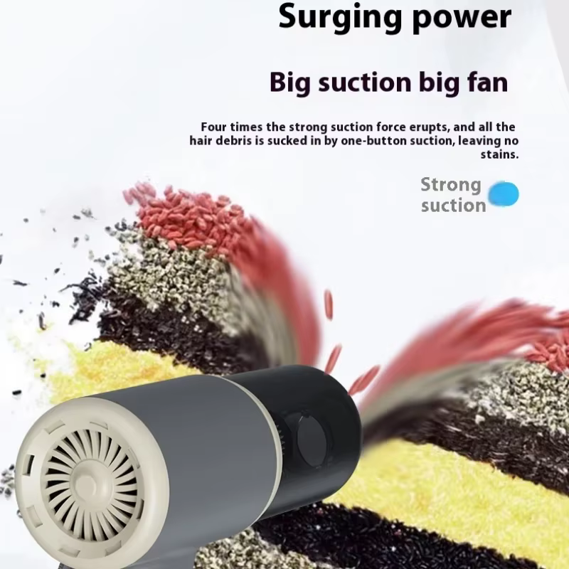 Aspirateur de voiture sans fil portatif 2990000pa 4-en-1 avec fonctions d'aspiration