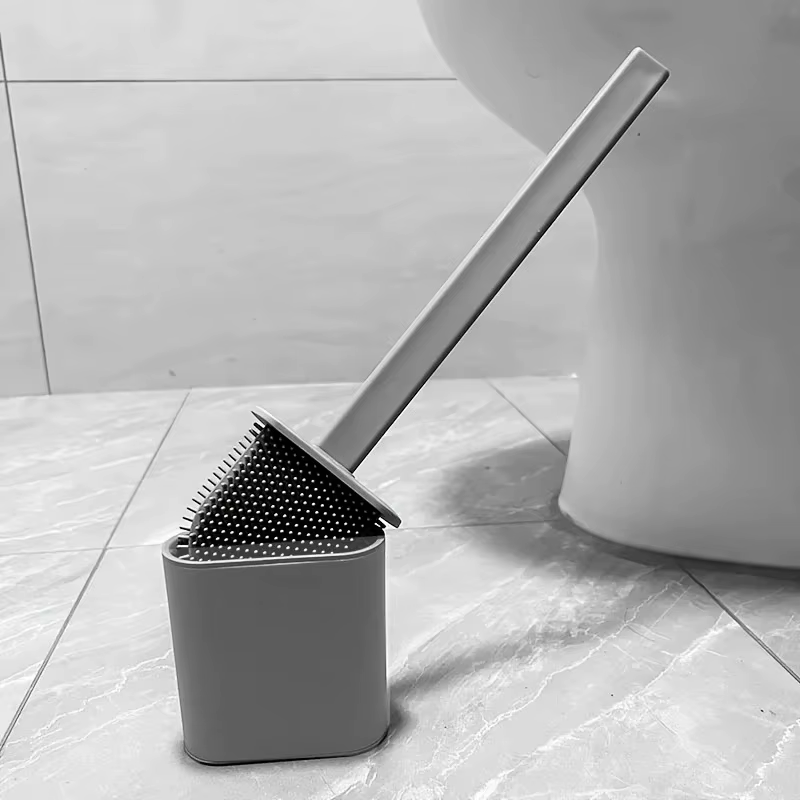 Ensemble de brosses WC en silicone