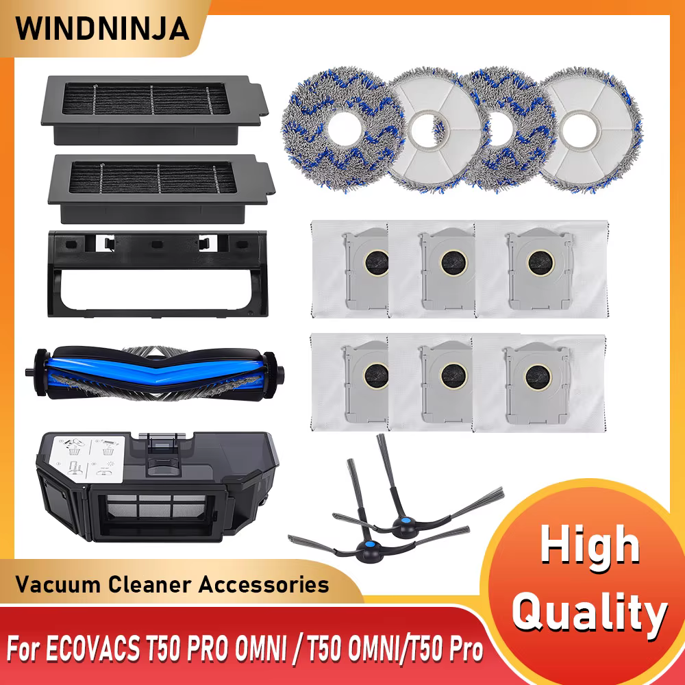 Pièces détachées pour robot aspirateur ECOVACS T50 PRO OMNI / T50