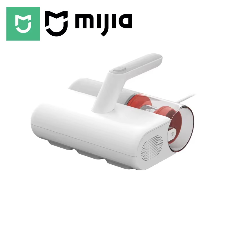 Aspirateur anti-acariens MIJIA 2, pour le nettoyage des lits et des couettes à la maison, stérilisation UV, aspirateurs 12000PA, version CN avec adaptateur