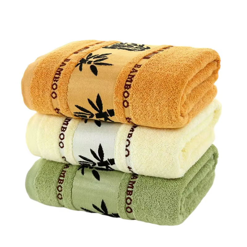 Ensembles de serviettes en fibre de bambou pour adultes
