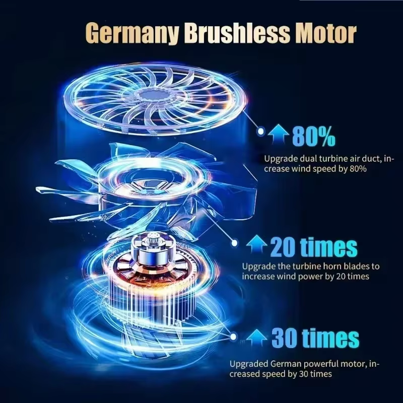 Mini aspirateur de voiture sans fil