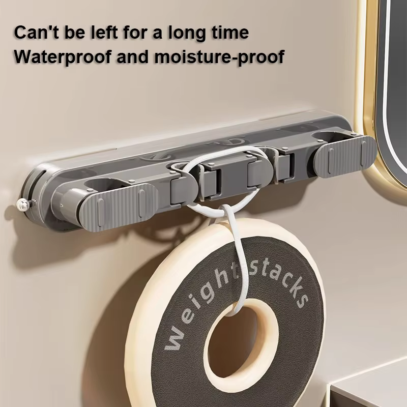 Support de balai pour vadrouille de salle de bain