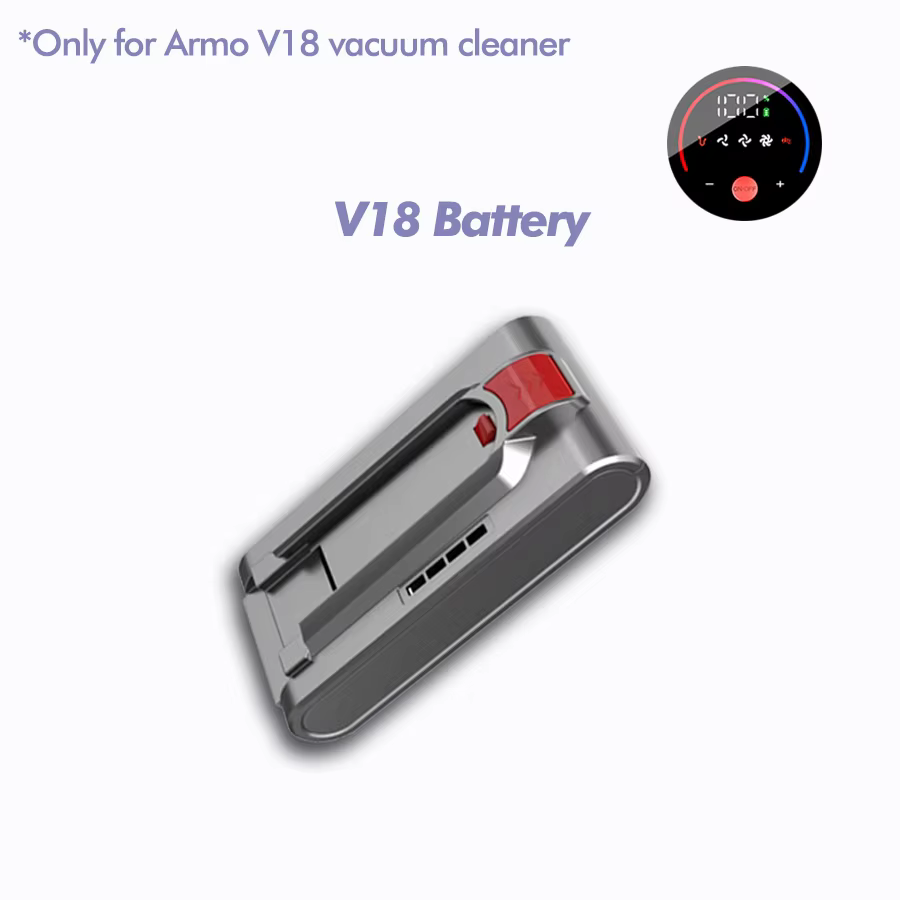 Batterie uniquement pour aspirateur Armo Brand S16/V18/V22