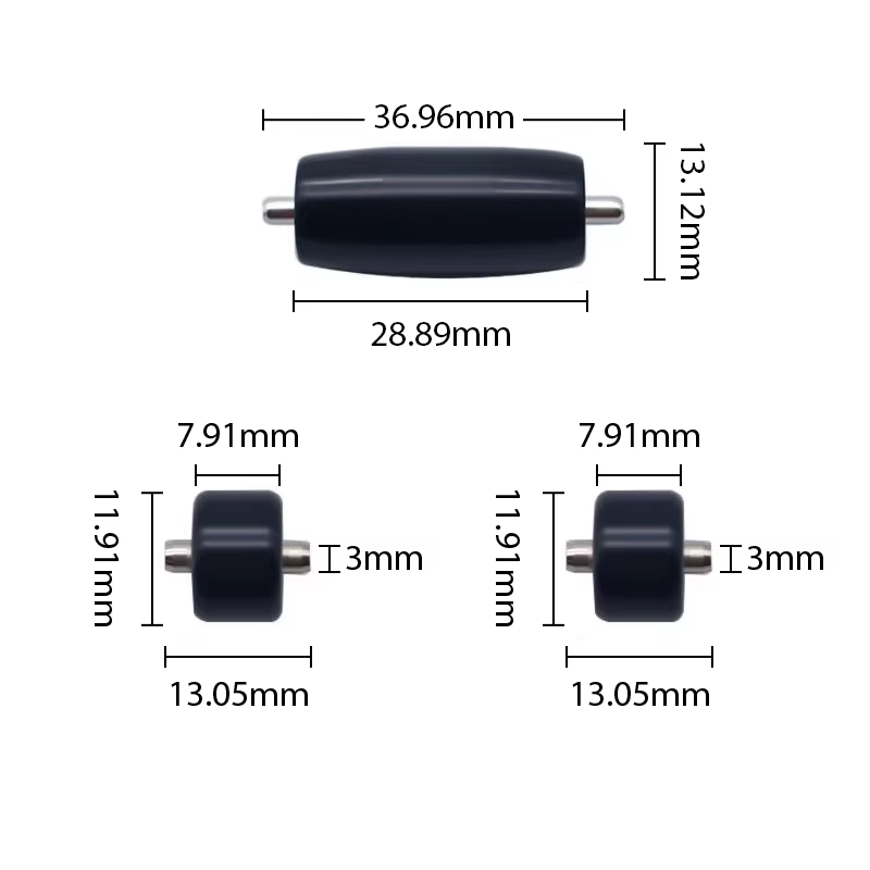 Accessoires de roue de brosse de sol en velours doux compatibles avec l'aspirateur Dyson V6 V7 V8 V10 V11 V15 SV10 SV12 SV14 DC56 G5