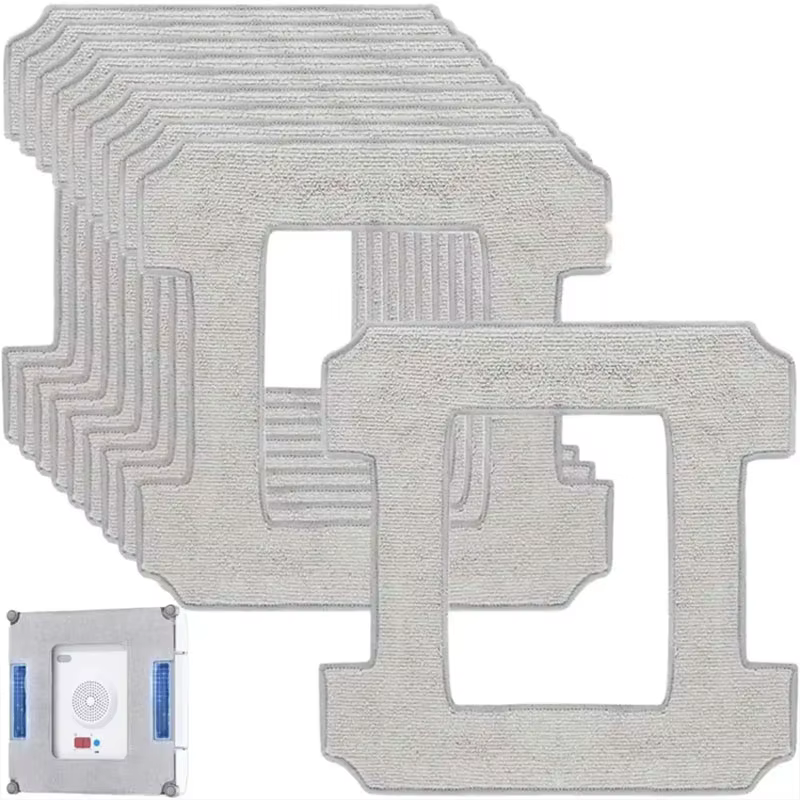 Tampons de nettoyage pour robot Ecovacs Winbot W1 Pro / W1 / W2 Omni / W2
