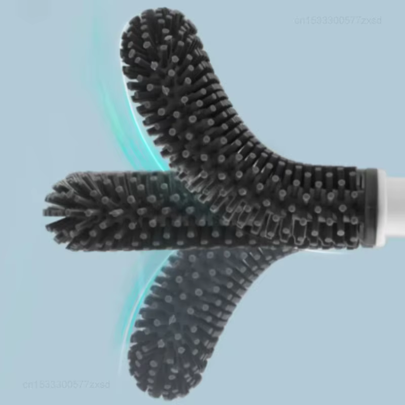 Brosse de toilette murale sans perçage
