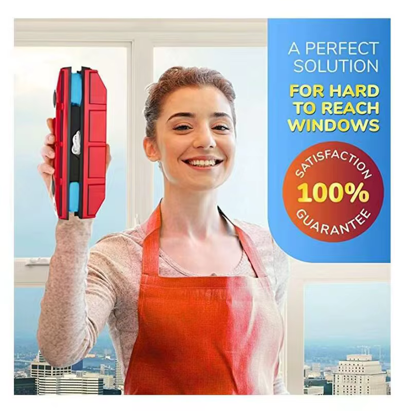 Brosse nettoyante magnétique pour vitres