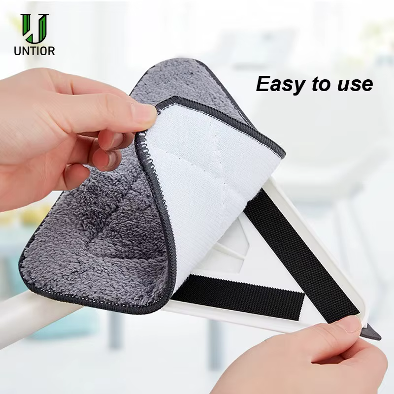 UNTIOR – nettoyeur de vitres télescopique à longue tige, multifonctionnel, sec et humide, rotatif, outils de nettoyage doux pour la maison