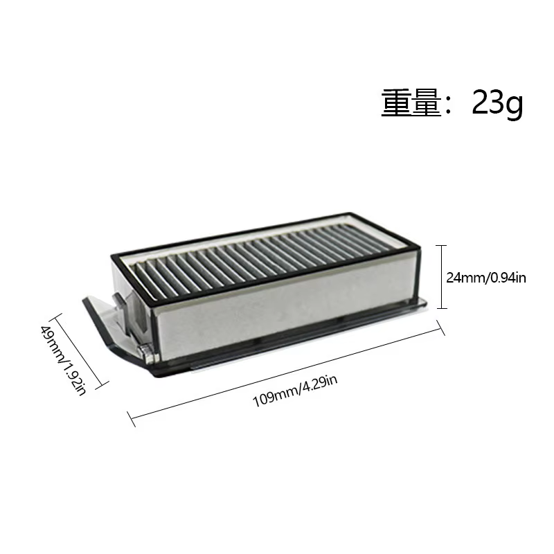 Dreame X50 Ultra / S40 édition améliorée Robot aspirateur accessoires rouleau principal brosse latérale filtre Hepa vadrouille sac à poussière pièces