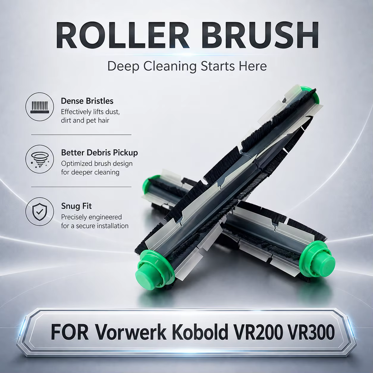 Remplacement pour aspirateur Robot Vorwerk Kobold VR200 VR300