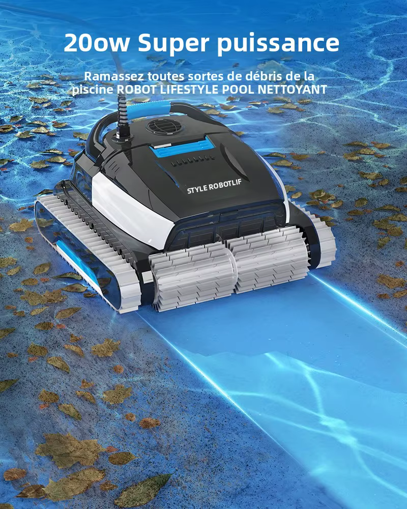 Robot nettoyeur de piscine électrique 30m