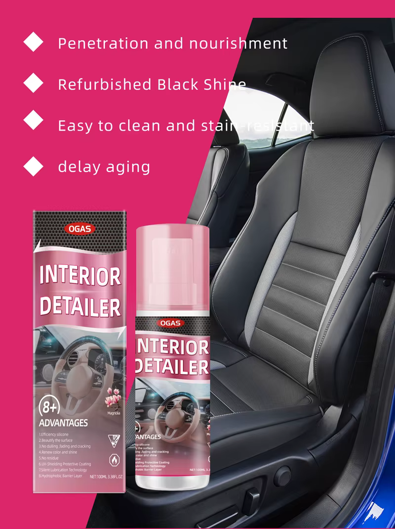 Nettoyant pour l'intérieur des voitures