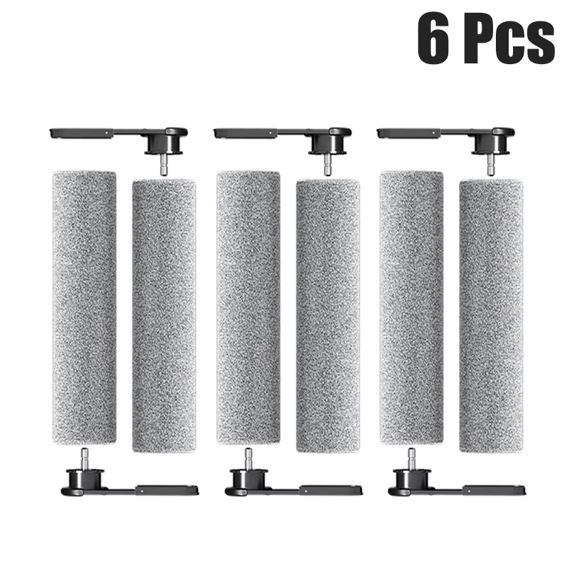 Brosse à rouleau souple détachable pour aspirateur Tineco Floor One Stretch S6 S6 S6 / S7 Pro Version 2 S7 Flashdry Combo