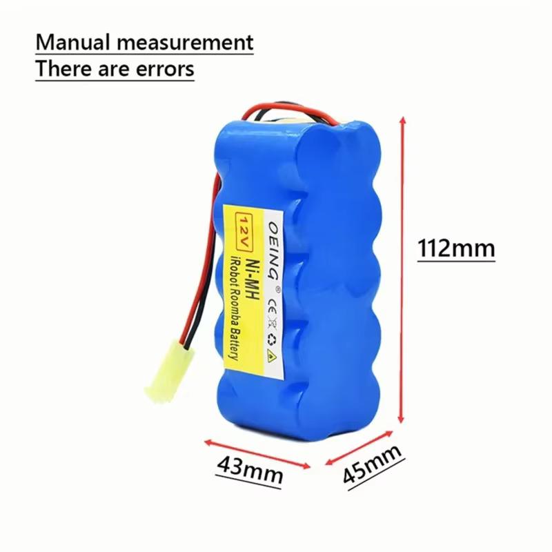 Batterie rechargeable 12 V SC Ni-MH 6000 mAh pour Rowenta