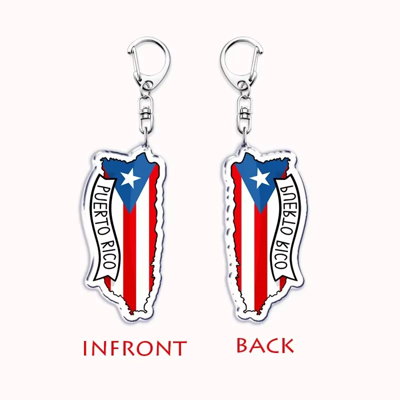 France ecosse pays cartes avec nom acrylique porte-clés porte-clés pour accessoires sac pendentif porte-clés anneau bijoux ami cadeaux