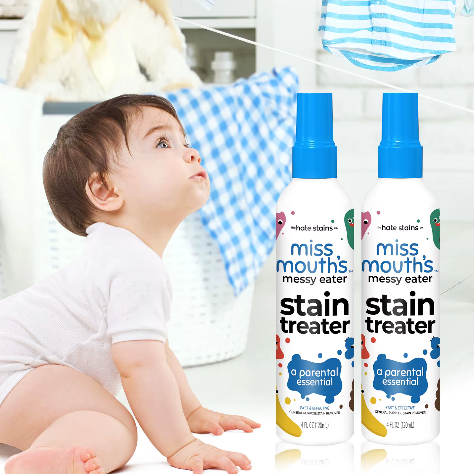 Dissolvant de taches pour vêtements