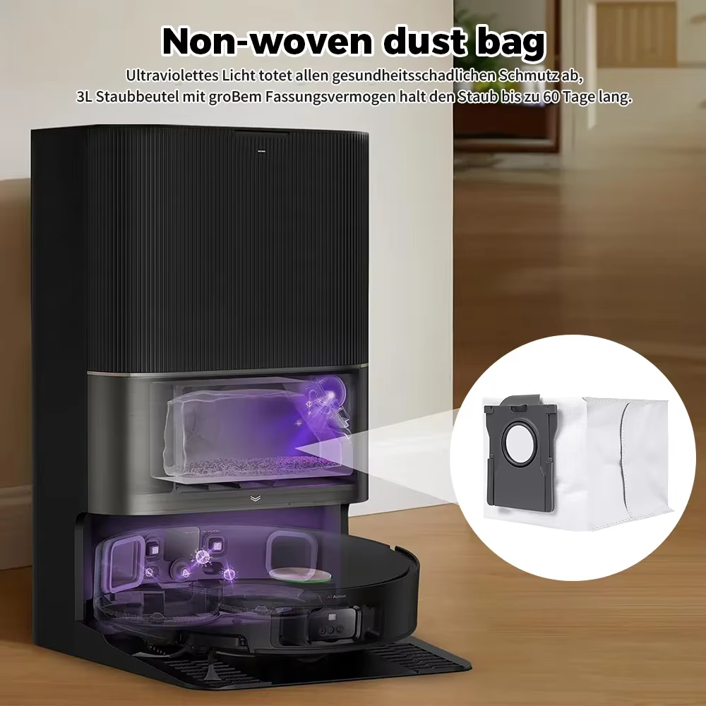 Sacs de remplacement pour aspirateur robot Dreame X50 Ultra / X40