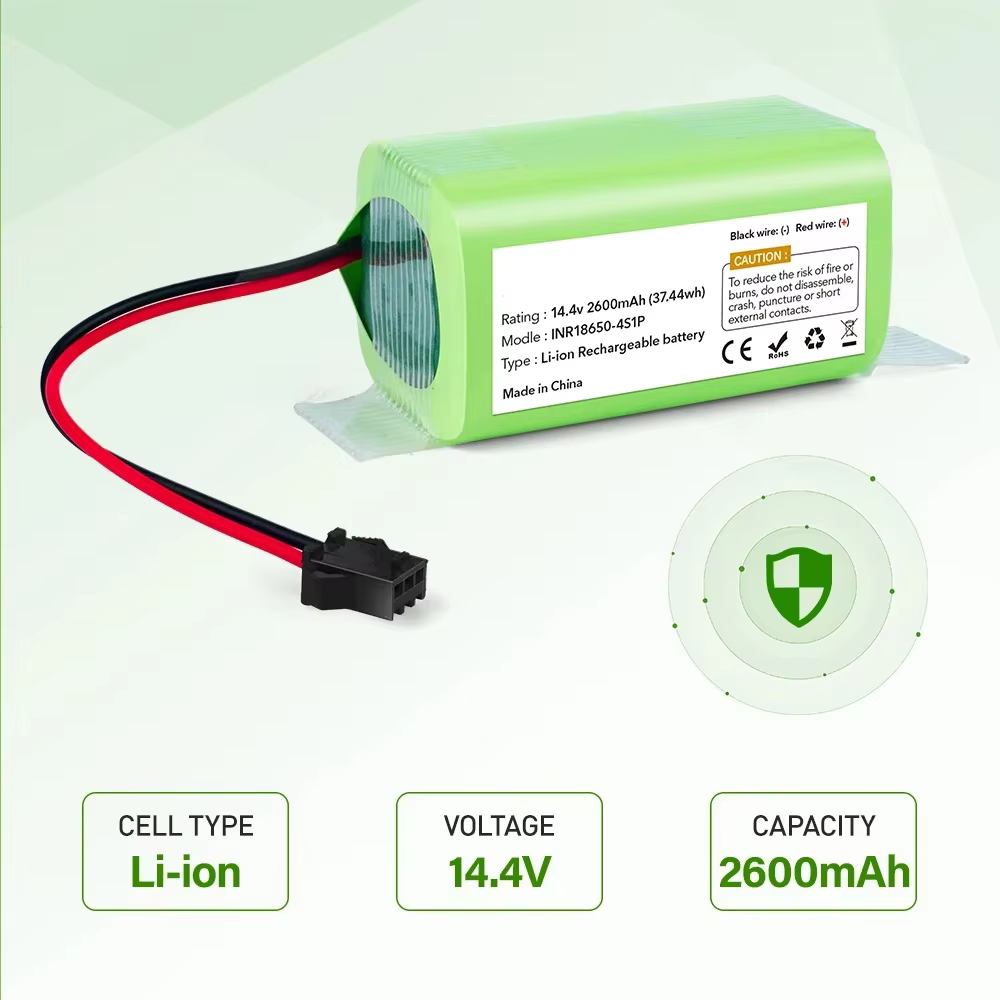 Robot aspirateur ILife INR18650 M26-4S1P pleine capacité 14.4V 3500mAh batterie au Lithium