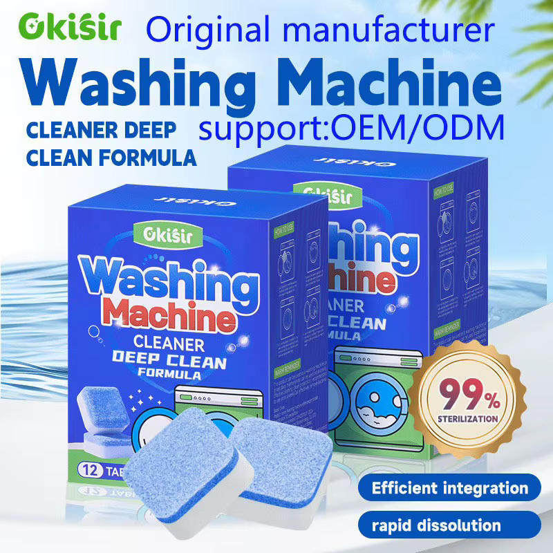 Tablette effervescente nettoyante pour lave-linge