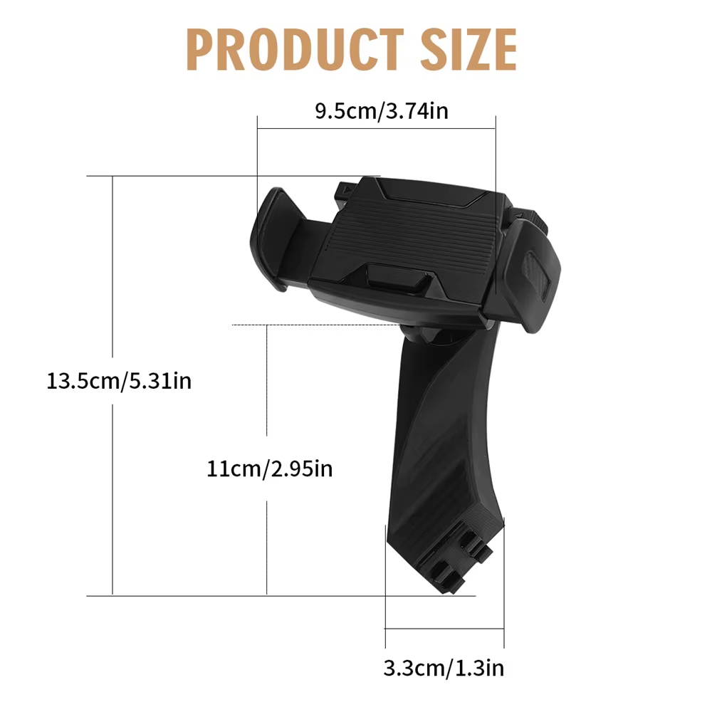 Support de téléphone portable ABS pour voiture, pour Dacia Sandero 3 Jogger Logan 3, pour véhicules à conduite à gauche