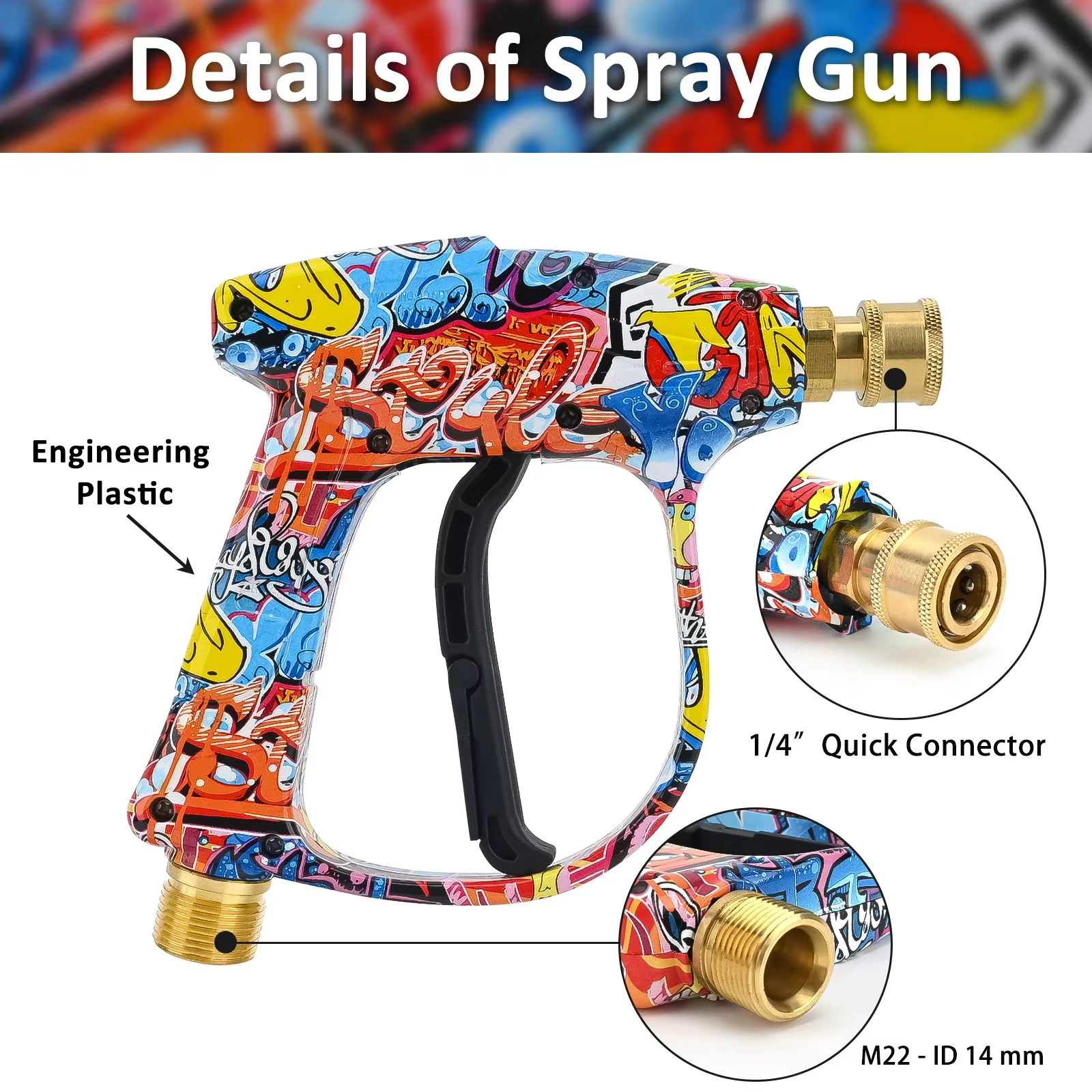Kit de pistolet à eau pour nettoyeur haute pression