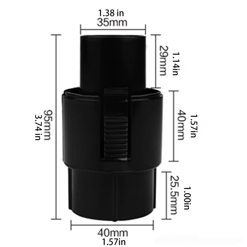 Adaptateur tuyau d'aspirateur