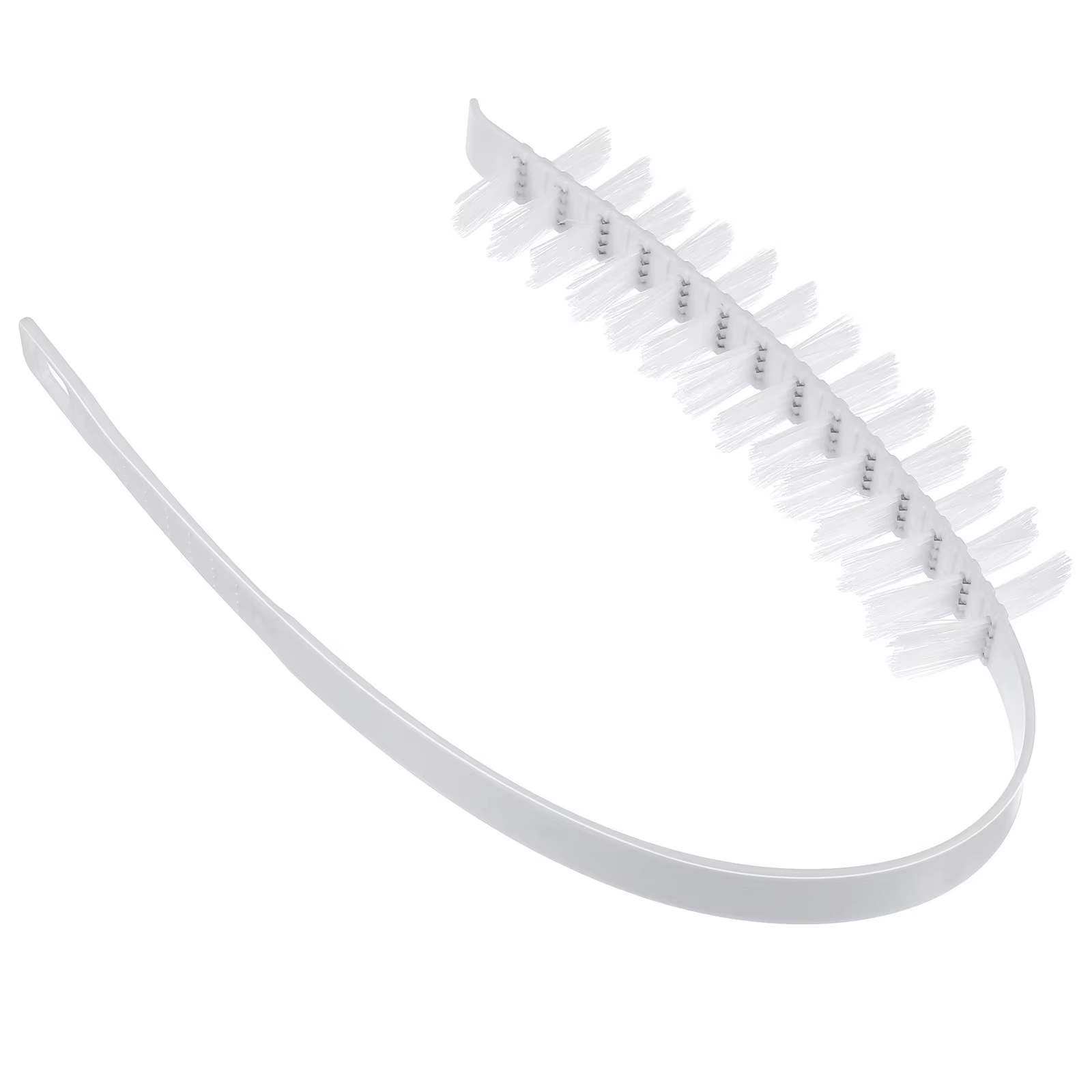 Brosse de nettoyage professionnelle pour tambour de machine à laver, en ABS, robuste, pour lave-linge à chargement frontal, nettoie les zones difficiles d'accès, les poils d'animaux et la poussière