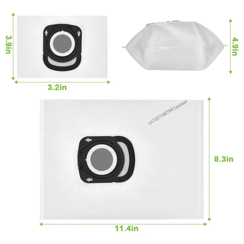 Remplacement du sac à poussière pour Rowenta Hygiene + ZR 200520 ZR 200540 ZR 200720 ZR 200920