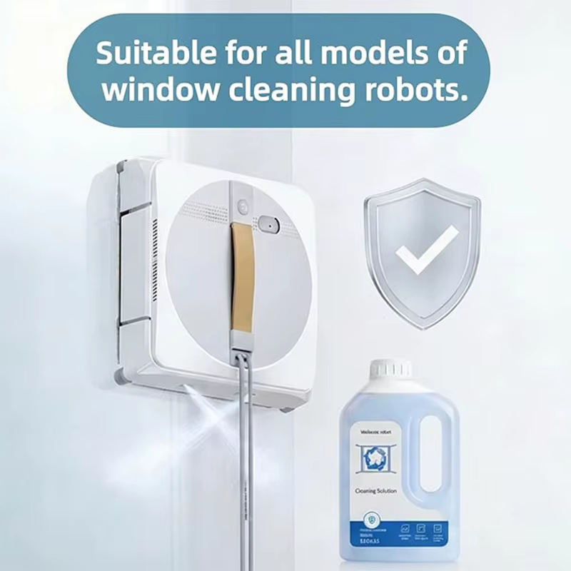 Solution de nettoyage de vitres 1L pour accessoires ECOVACS Winbot W2 pro Omni/W2