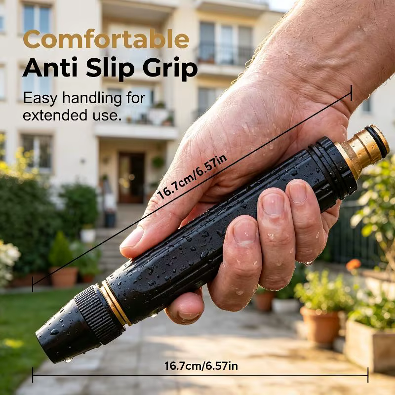 Pistolet de lavage haute pression pour le nettoyage domestique et automobile – Jet d'eau puissant