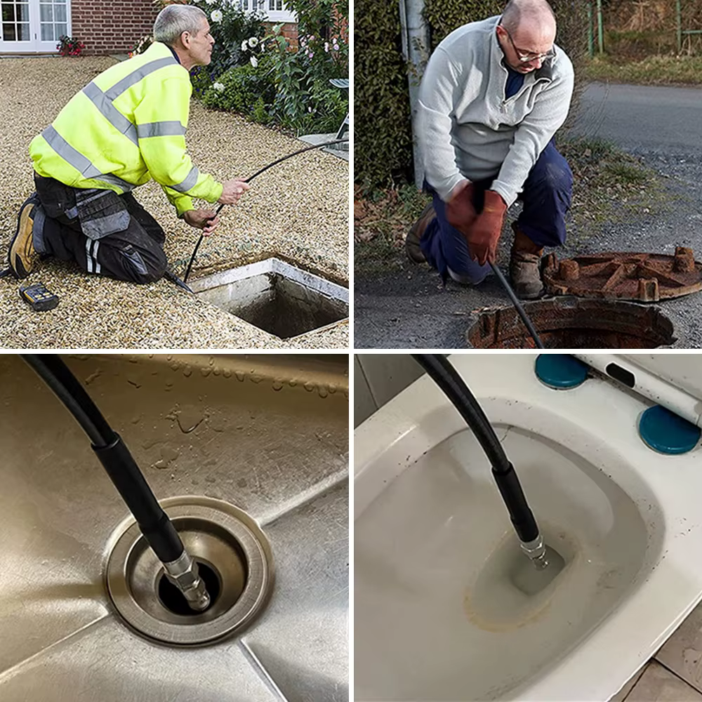 Nettoyeur de tuyaux de nettoyage d'eau de vidange d'égout