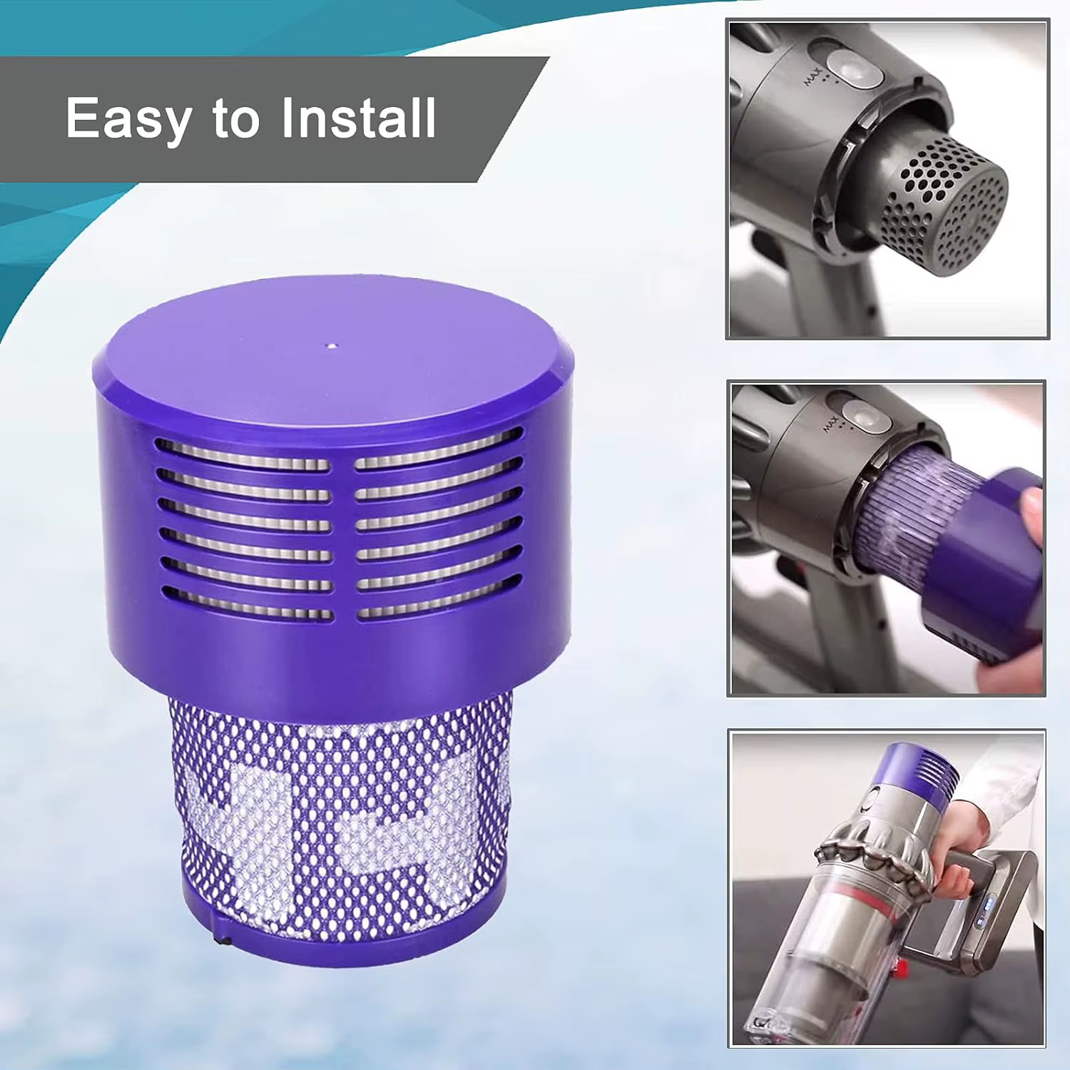 Pièces de rechange pour aspirateur Dyson V10 SV12 Cyclone Animal absolu