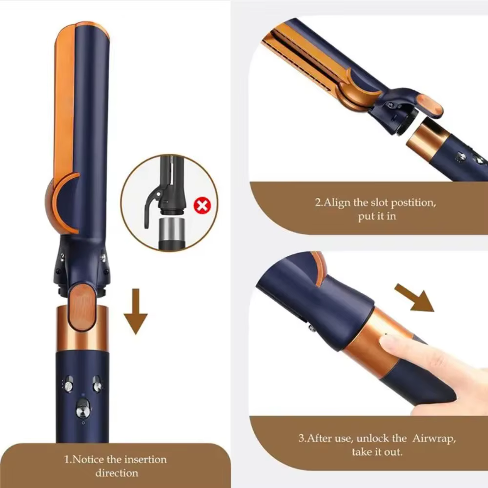 Accessoire AD-Nozzles pour Dyson Airwrap HS01 HS05 HS08 Styler, accessoire Airflow pour une coiffure lisse