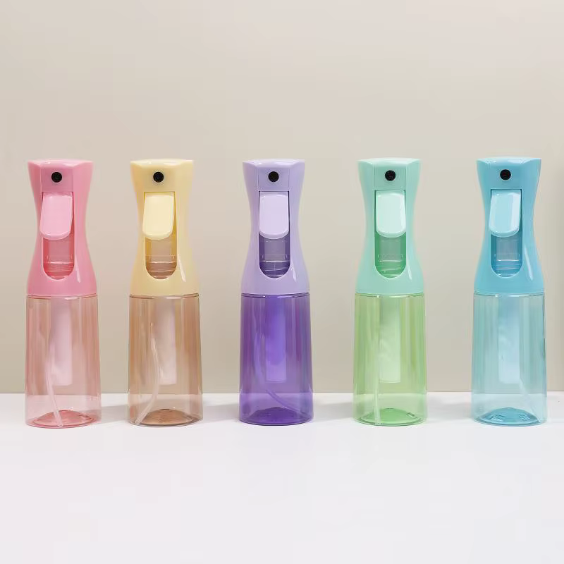 Bouteille de pulvérisation continue haute pression 200/300ML, bouteille de sous-emballage réutilisable de voyage, bouteille de pulvérisation de beauté, bouteille d'arrosage des plantes