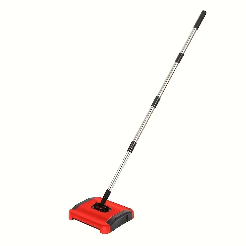 Nettoyeur de tapis manuel avec brosse à rouleau poussoir