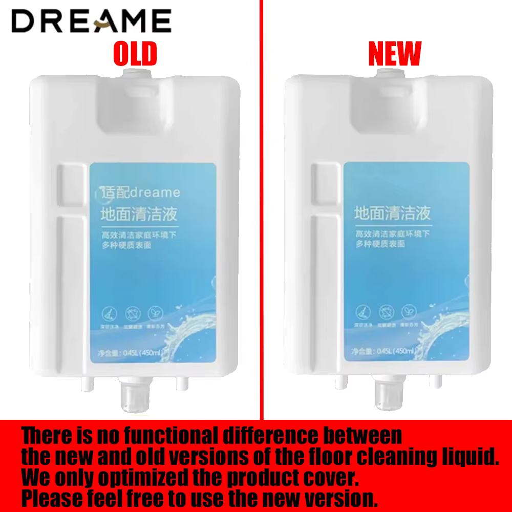 Liquide de nettoyage Dreame pour aspirateurs L20 Ultra/L10 Prime/X10/X20 Pro Plus