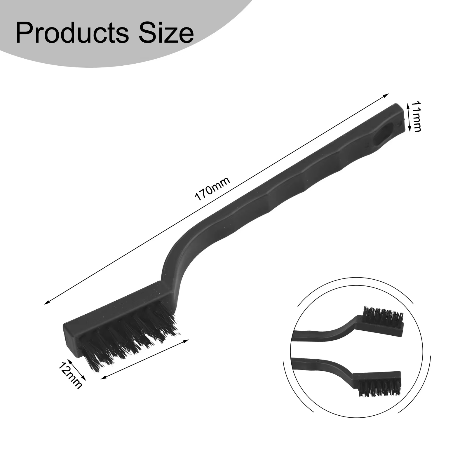 Brosse de nettoyage en Nylon