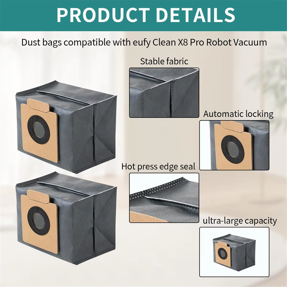 MEOF – pièces de rechange pour aspirateur Robot Eufy Clean X8 Pro SES / X10 Pro Omni