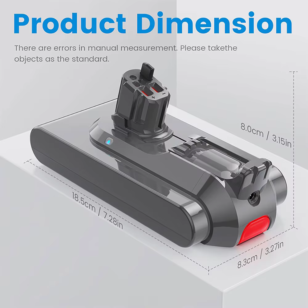 Batterie à clic pour aspirateur Dyson V15